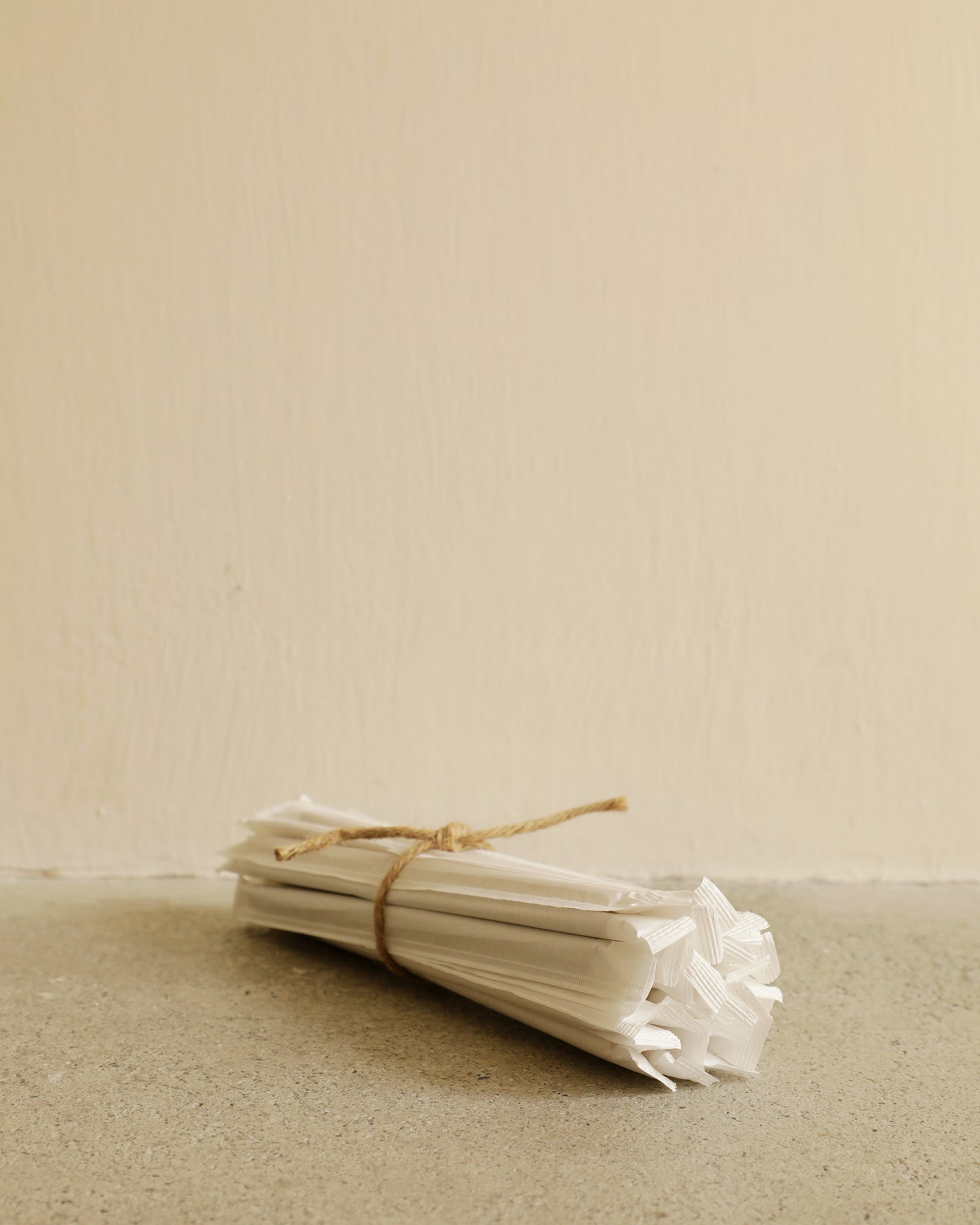 Bundle of 30 Individually Wrapped Grass Straws